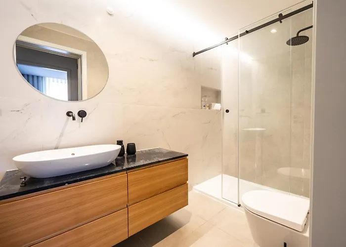 Modern Escape Next To The Metro Station *